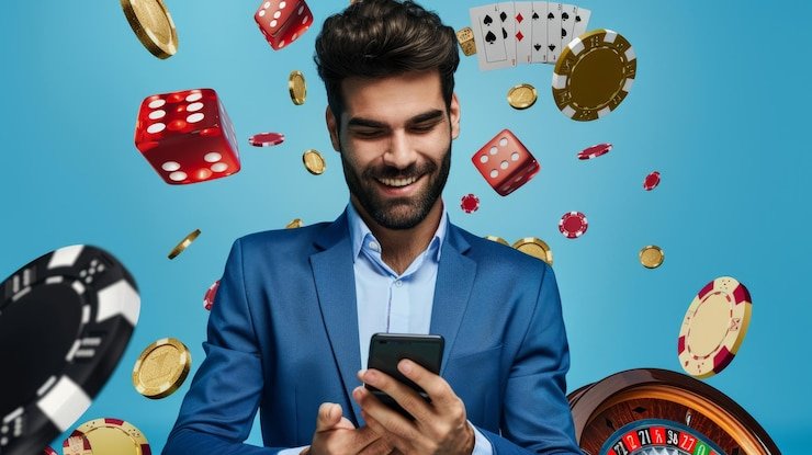 Pengguna mobile menjaga keamanan akun